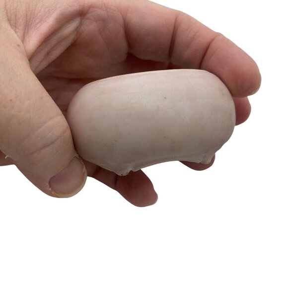 Vintage floral hand painted trinket dish boxes pink blue dresser box jewelry - Picture 9 of 11